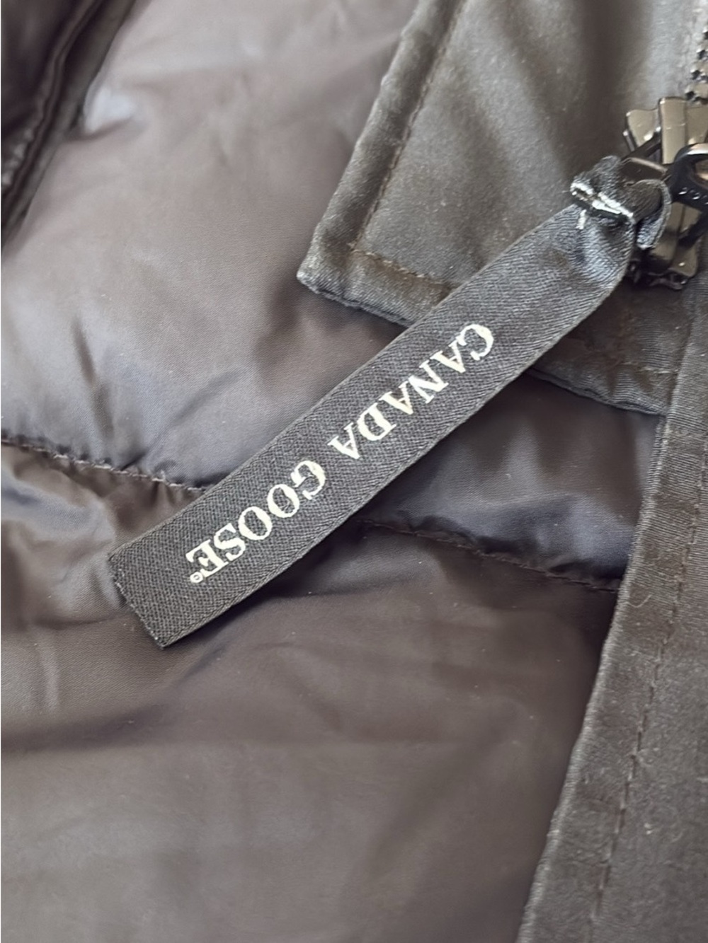 Canada Goose Black Long Down Kesington Parka with Fur Hood - Picture 3 of 4
